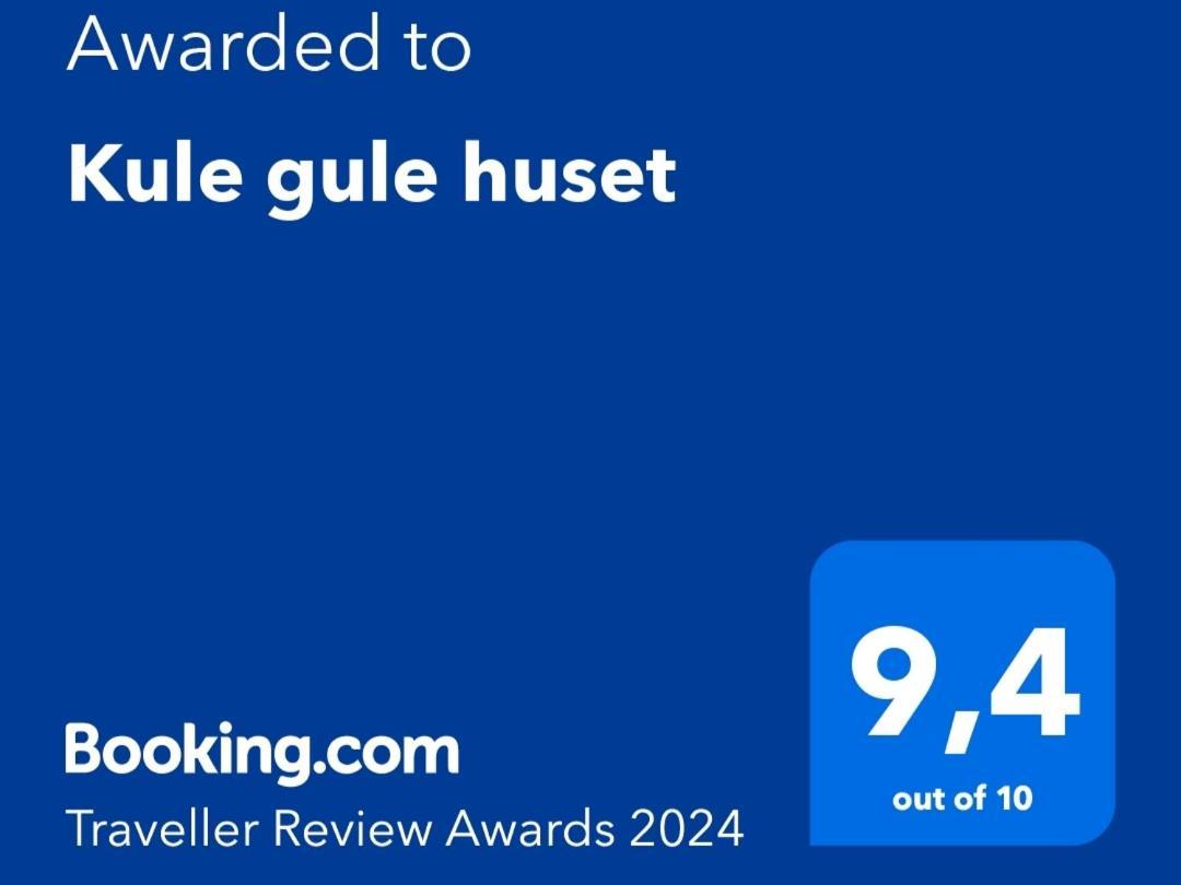 Kule Gule Huset Lejlighed Svolvær Eksteriør billede