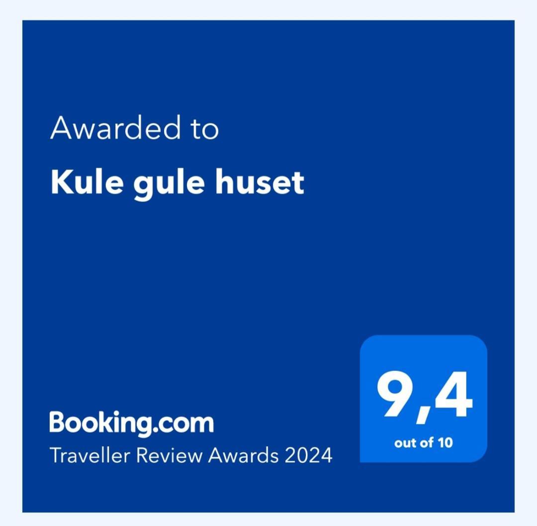 Kule Gule Huset Lejlighed Svolvær Eksteriør billede